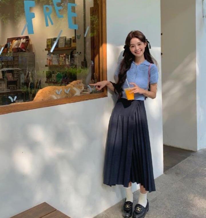 Nữ cao 1m50 có nên mặc váy dài? - Ảnh 3. Nữ cao 1m50 có nên mặc váy dài? - Ảnh 3.