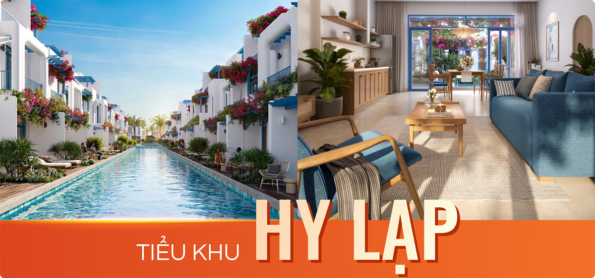 nhà phố ven biển