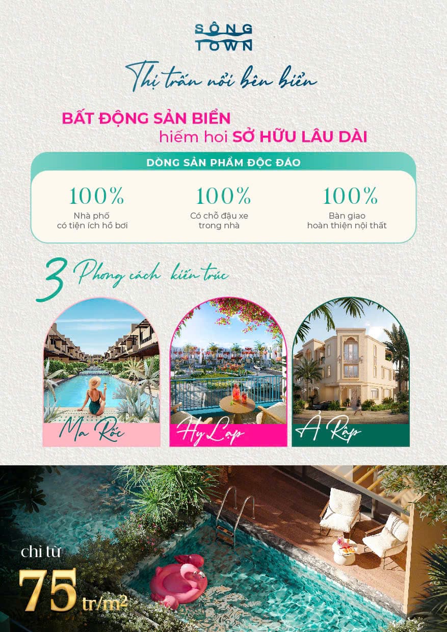 nhà phố ven biển cam ranh